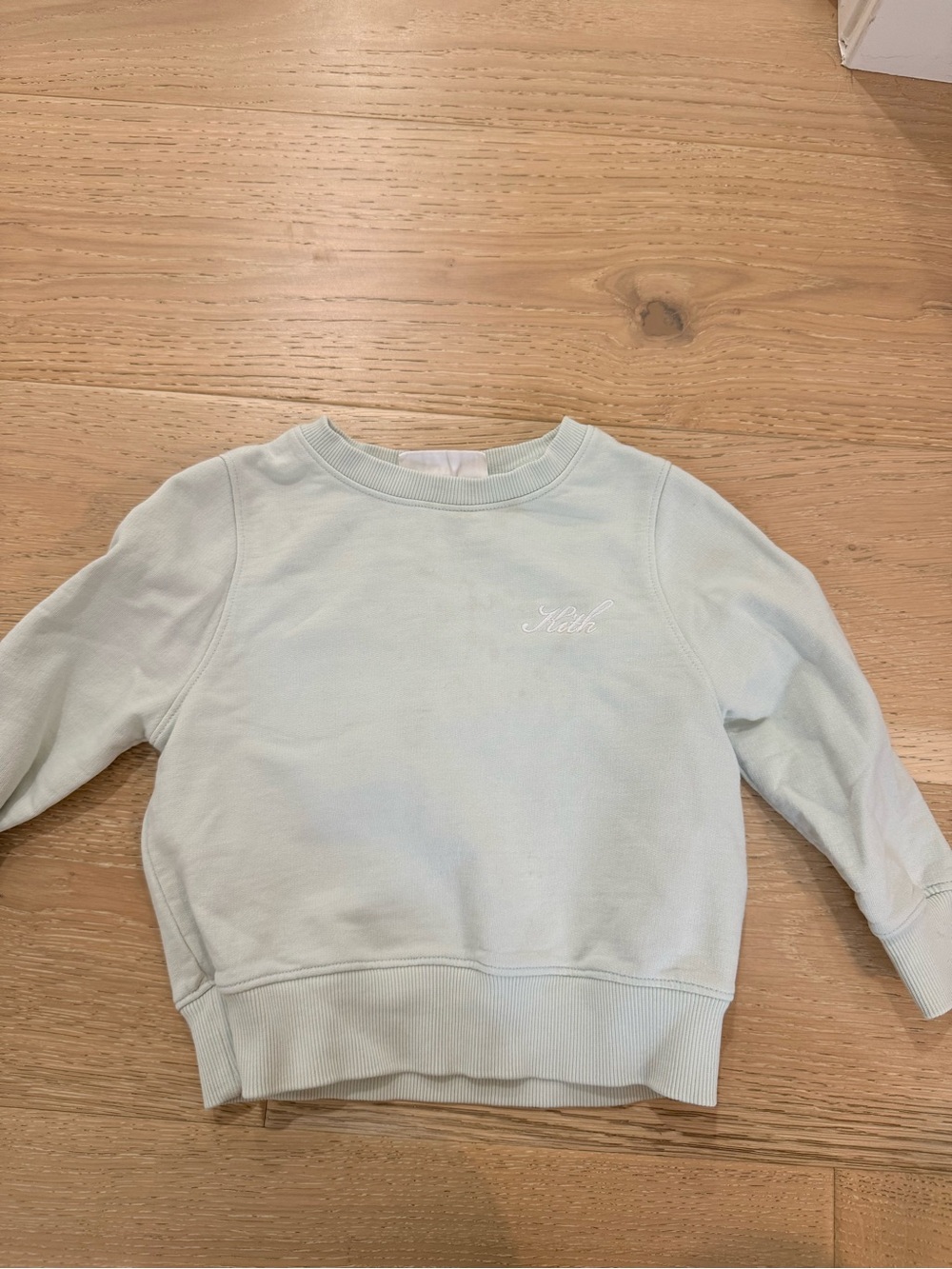Kith Kids Light Mint Crewneck Sweatshirt